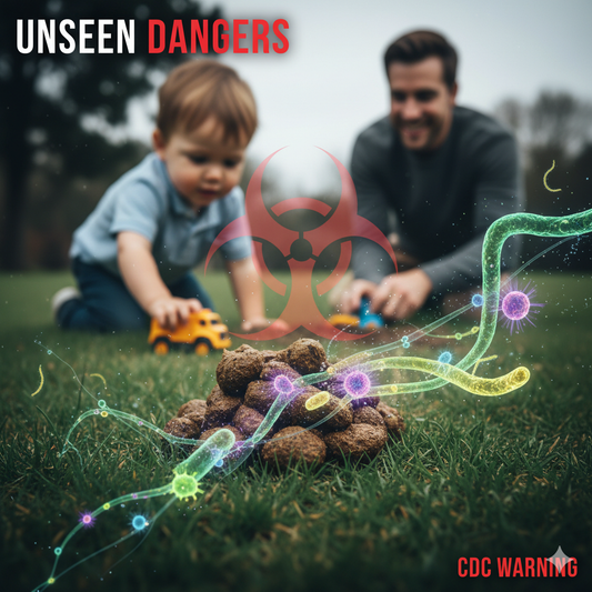 The Unseen Dangers in Dog Poop: A Warning from the CDC & Health Experts.