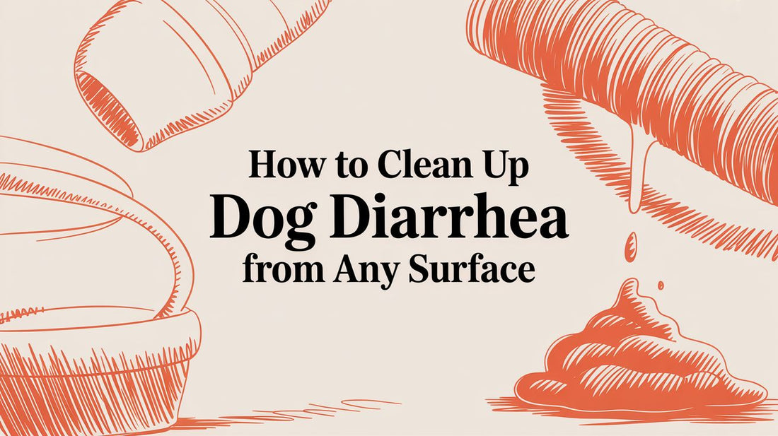 How To Clean Up Dog Diarrhea?